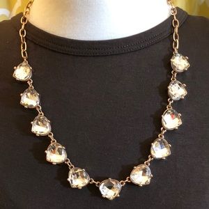 Crystal Glass Stone Charm Costume Jewelry Necklace